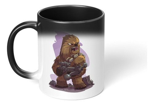 Taza Magica Cambia Color Chewbacca Star War