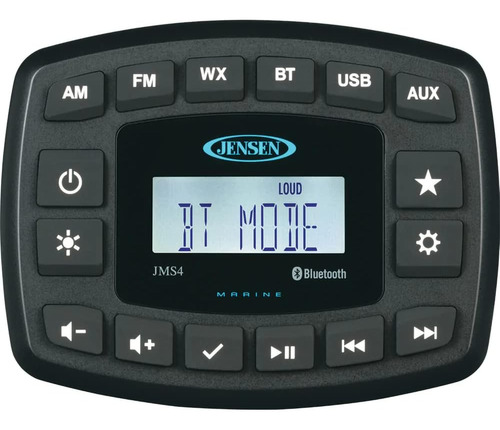 Jensen Jms4rtl - Estéreo Compacto Bluetooth Am/fm/usb/wb Imp