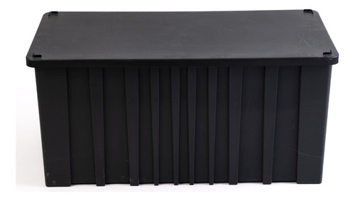Contenedor Industrial Plastico Apilable C/tapa Grande 208l