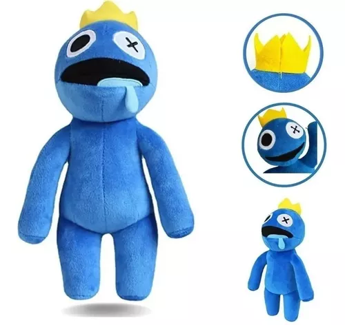 Fantasia Infantil Azul Babão C/ Gorro Roblox