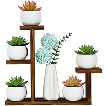 Comprar Soporte De Madera Plantas, Pequeños Soportes Plantas D...