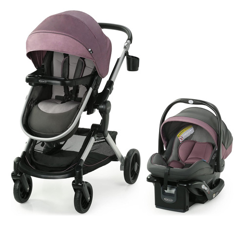 Carriola De Bebé Convertible En Moisés Con Asiento Reversibl