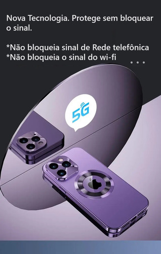 Case 360 Com Alumínio Shield Para iPhone 16 Pro+