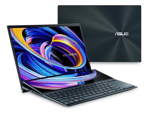 Notebook Asus Zenbook Pro Duo Ux482eg Celestial Blue Táctil 