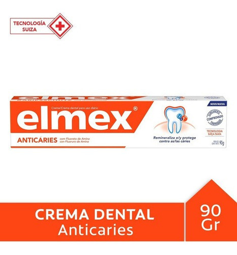 Crema Dental Elmex Anticaries 90g