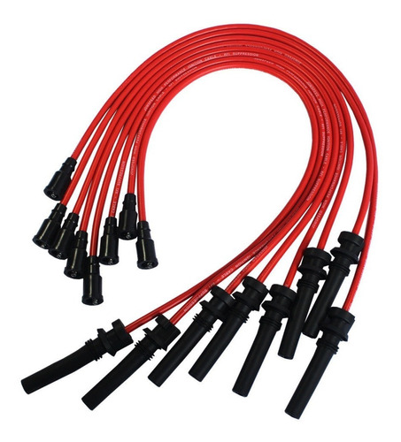 Cables De Bujia De Silicona Rojo Jdmspeed Para 2003 - 2005 D