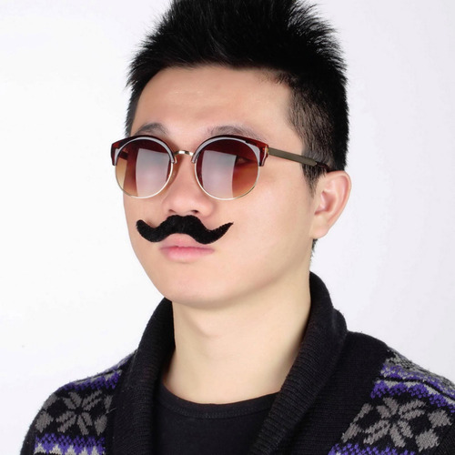 48 Piezas De Bigotes Falsos, Bigotes Falsos Disfraz De
