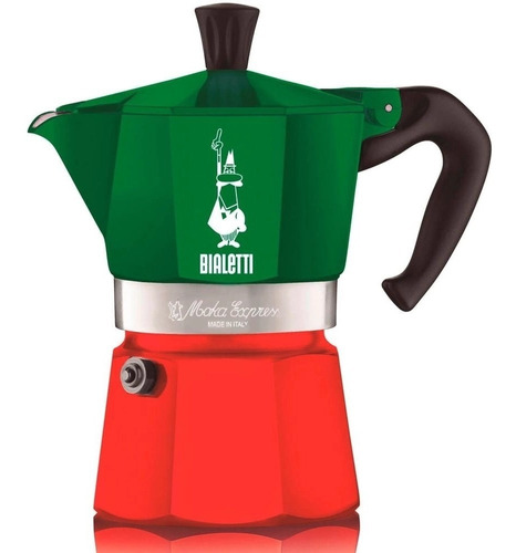 Cafeteira Bialetti Itália Moka Express 6 Xícaras