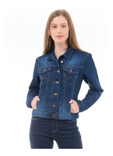 jaqueta jeans feminina wrangler