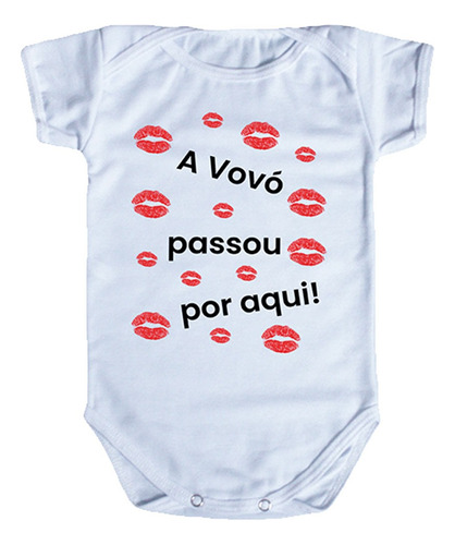 Kit Roupa De Bebe 4 Peças Body Manga Curta 100% Algodão