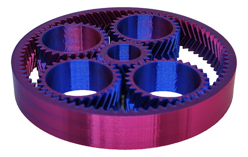 Fidget Spinner Anti Estresse Stress Impressão 3d Bicolor