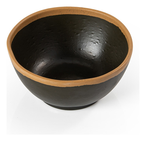 Kit 3 Tigela Bowl Rustic 12cm 340ml Melamina Gourmet Mix Cor Verde-escuro