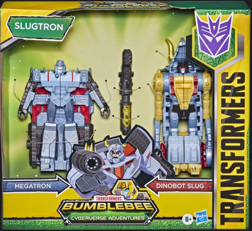 Transformers Bumblebee Cyberverse Adv. Megatron&dinobot Slug