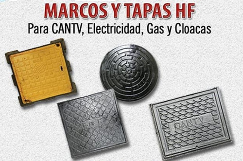 Imagen 6 de 7 de Marco Y Tapa Hierro Fundido