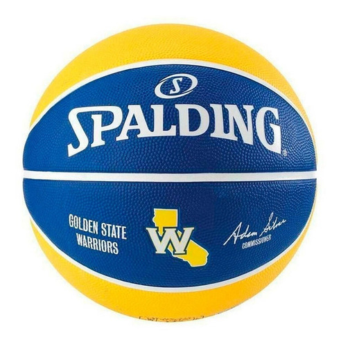 Imagen 1 de 2 de Balon Basketball Nba Teams Golden State Warriors // Bamo