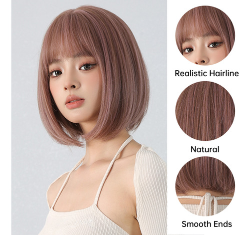 Peluca Wigs Net Fashion Para Mujer, Para Peluca Con Pelo De