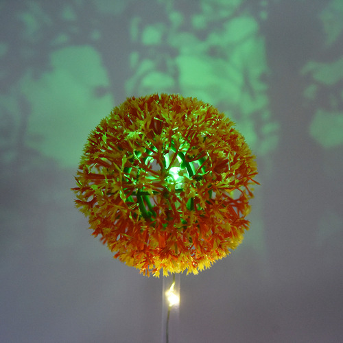 Luces Solares De Jardín Con Forma De Diente De León, 6 Led,