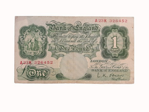 Billete Antiguo 1 Pound De 1955  Pick - 369