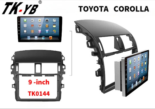 Adaptador 9  De Pantalla Andorid Toyota Corolla 2008 - 2014