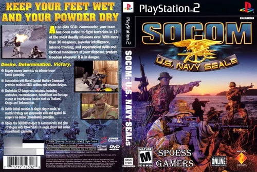 Socom + Call Of Duty ( Tiro ) Ps2 Coleção (8 Dvds)