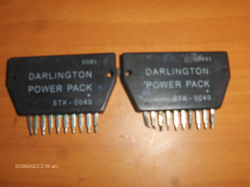 Salidas Power Darlinton Stk-0040  Amoplificadores Año80 20$