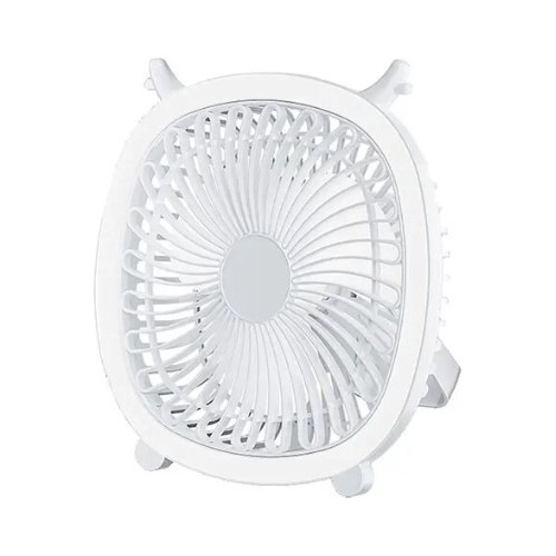 Ventilador Recargable Multifunción Con Luz Led.