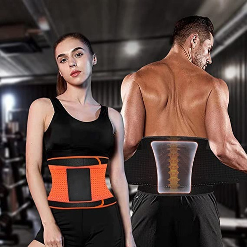 Imagen 4 de 10 de Fajas Moldeadora Gym Reductoras Hombre Mujer Entrenamiento