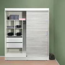Comprar Placard Puertas Corredizas 1,50 Blanco Puerta Jacarandá 3150