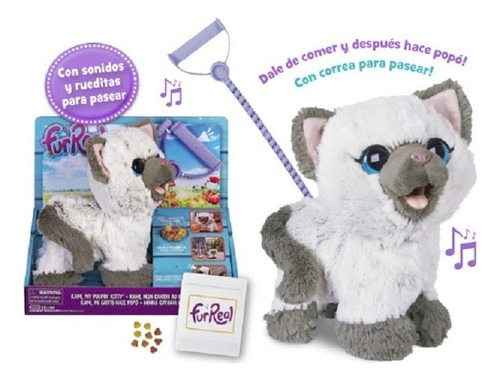 Kami Mi Gatita Hace Popó! Con Sonido. Hasbro Furreal Kreker