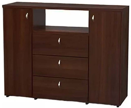 Imagen 8 de 9 de Chiffonier Cajonera Arcón 2606 Comoda 3 Cajones 2 Puertas