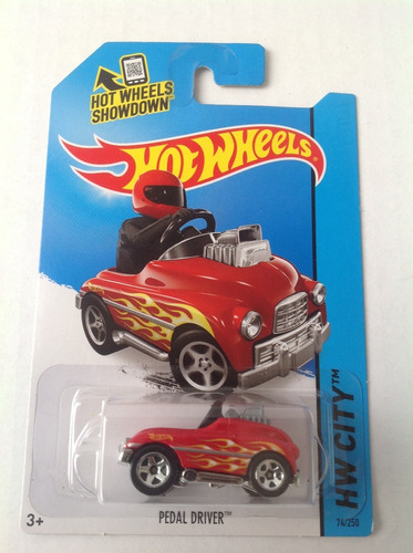 Hot Wheels 1/64 Pedal Driver Hw City Edición Lim 74/250