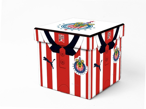 Caja De Madera Chivas Para Regalo De Cumpleaños Hombre 12x12