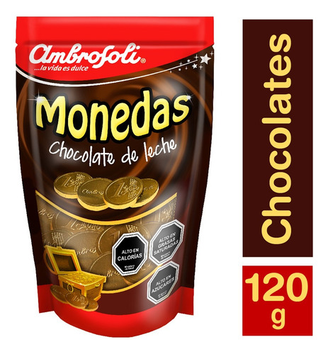 Monedas De Chocolate Ambrosoli 120gr