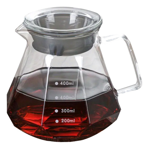 Tetera 400ml Te Hierbas Vidrio Resistente Calor/frío