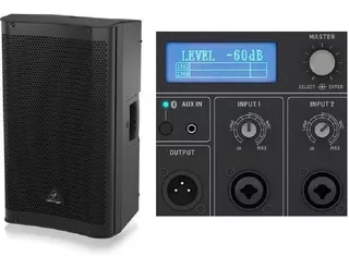 Behringer Bafle 12 PuLG Activo 1200w Dr112dsp