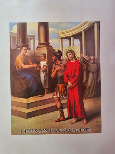 Viacrucis. Pack De 10 Juegos De Posters 20x25 Cm