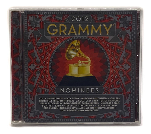 Cd 2012 Grammy Nominees - Adele, Lady Gaga, Coldplay 