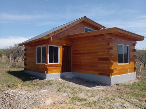 Queres Tener Tu Cabaña De Quebracho Blanco- 50 Metros- 2 Habitaciones. Nosotros Te La Construimos.