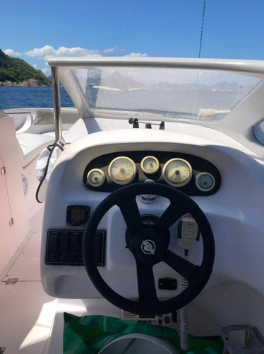 Lancha Motorboat 21 Pés Mercury Optimax 135 Hp 8 Pessoas