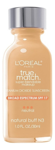 Base de maquillaje líquida L'Oréal Paris True Match True Match - 30mL