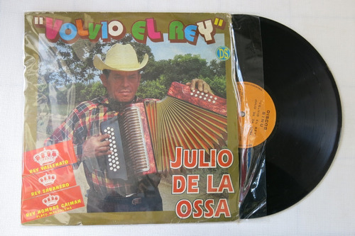 Vinyl Vinilo Lp Acetato Julio De La Ossa Volvió El Vallenato