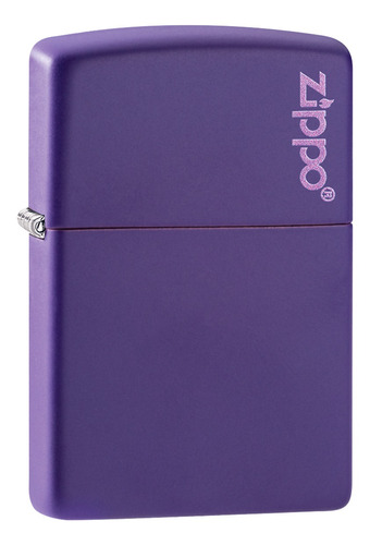 Imagen 1 de 10 de Encendedor Zippo Lighter Classic Purple Matte Zippo Logo