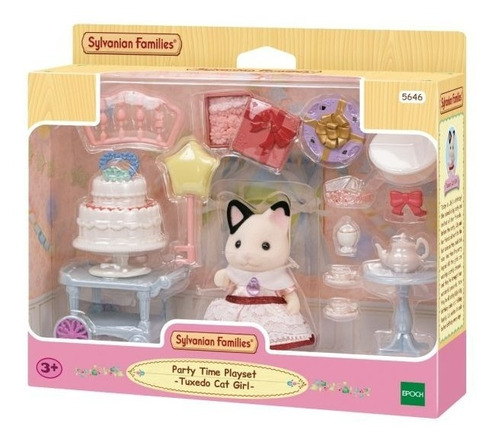 Sylvanian Playset Fiesta Cumpleaños Gatita 05646sy