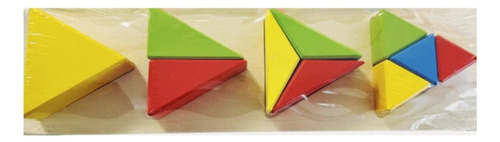 Formas Para Aprender Cantidades De Madera - Rk7111406 Color Triangulos