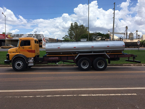Imagem 3 de 15 de Mb 1313 Com Tanque Pipa Trucado 6x2 1977=260,2829,1618