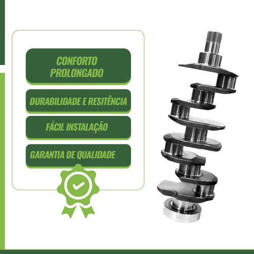 Virabrequim Motor Perkins Maxion 4236 S4 Q20b 4 Cilindros