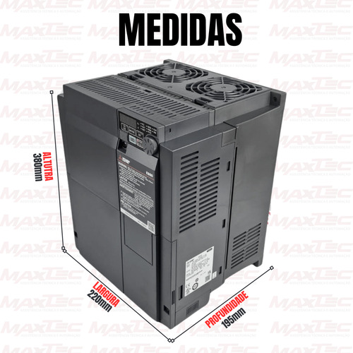 Inversor De Frequência Mitsubishi 20cv 380v Trifásicos E840