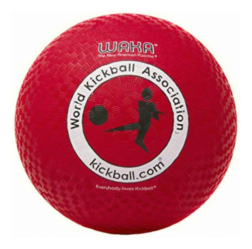 Wakawaka Waka Kickball Oficial Adulto 10, Rojo