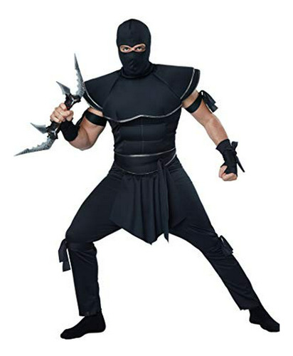 Disfraces California Traje Ninja De La Cautela De Los Hombre