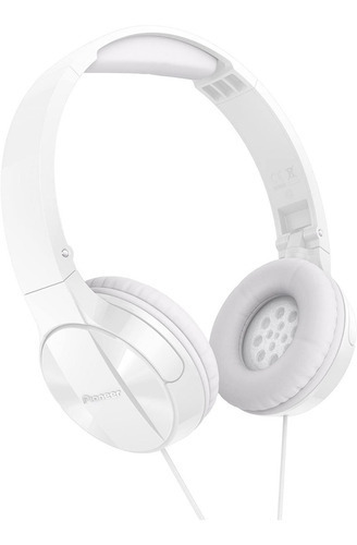 Auriculares Pioneer Over Ear Plegable 3.5 M Blanco